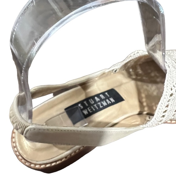 Stuart Weitzman sling back structured mesh sandal in size 7B great condi… - Picture 4 of 7